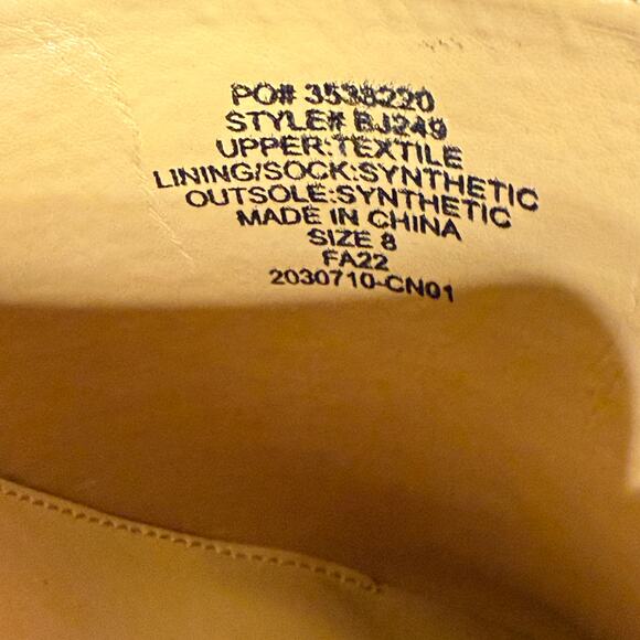 J Crew Black Wooden Clogs Faux Suede With Braided Strap Size 8 - Picture 10 of 10